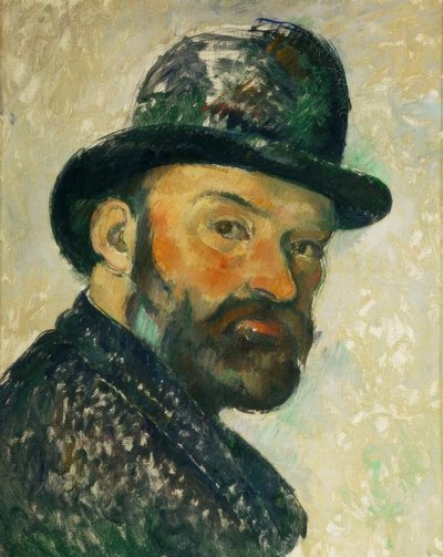 Cézanne with Bowler Hat (sketch) by Paul Cézanne